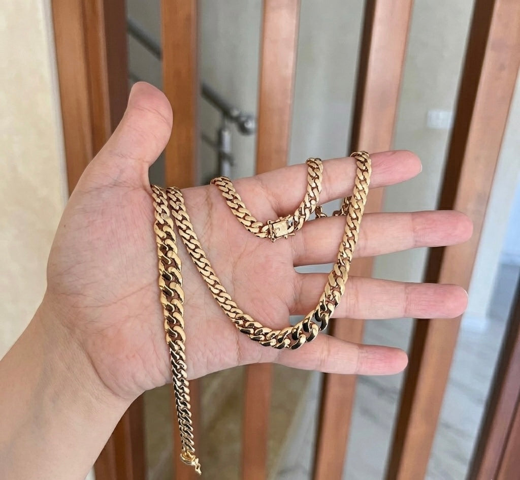 Parure Chaîne Impériale Dorée