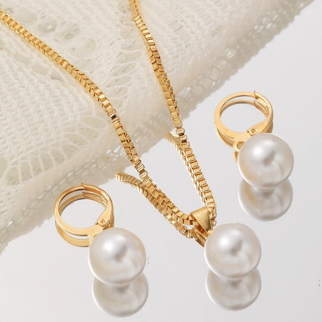 Parure Perle Élégance